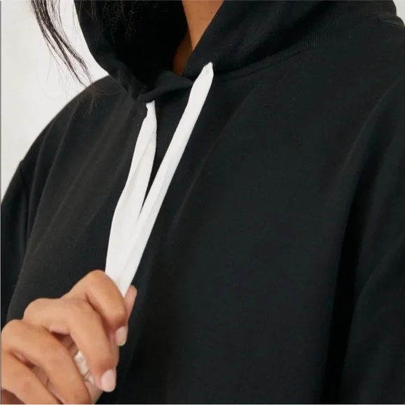 Anthropologie Saturday Sunday Adah Sweatshirt Hoodie Dress - Picture 2 of 16